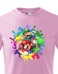 Detské tričko Super Mario postavičky