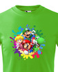 Detské tričko Super Mario postavičky