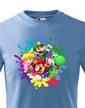 Detské tričko Super Mario postavičky