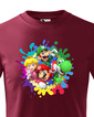 Detské tričko Super Mario postavičky