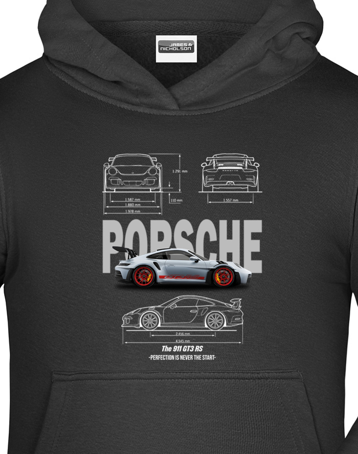 Detská mikina Porsche 911 GT3 RS
