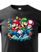 Detské tričko Super Mario a Luigi