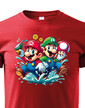 Detské tričko Super Mario a Luigi