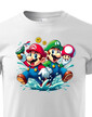 Detské tričko Super Mario a Luigi