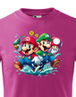 Detské tričko Super Mario a Luigi