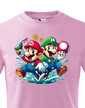 Detské tričko Super Mario a Luigi