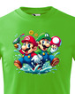 Detské tričko Super Mario a Luigi