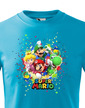 Detské tričko Super Mario postavičky 2