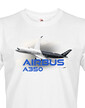 Pánské tričko Airbus A350