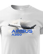 Detské tričko Airbus A350