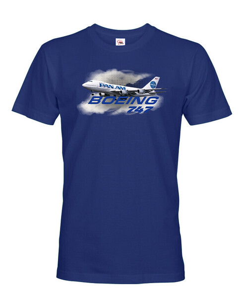 Pánské tričko Boeing 747