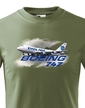 Detské tričko Boeing 747