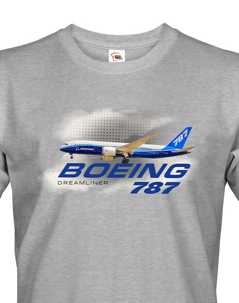 Pánské tričko Boeing 787