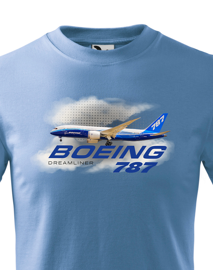 Detské tričko Boeing 787