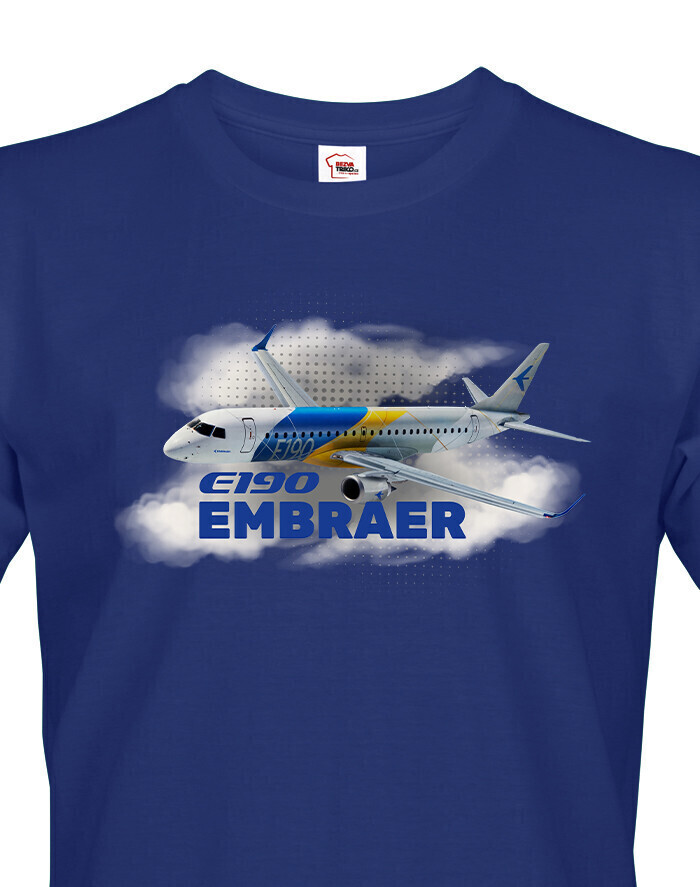 Pánské tričko Embraer E190