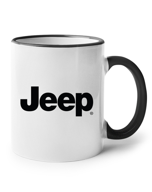 Hrnek se značkou Jeep