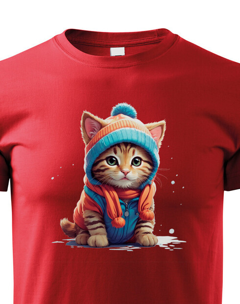 Detské tričko Mačiatko v oblečku