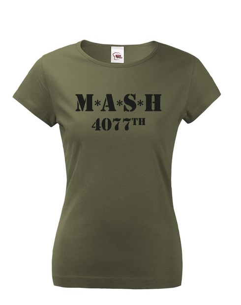 Dámské tričko s potlačou MASH 4077 2