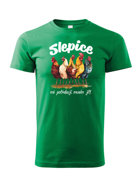 Detské tričko Slepice mě potřebují