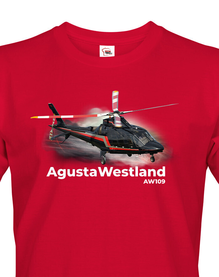 Pánské tričko AgustaWestland AW109