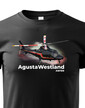 Detské tričko AgustaWestland AW109