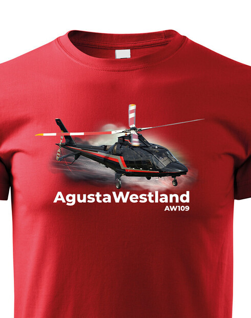 Detské tričko AgustaWestland AW109