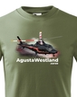 Detské tričko AgustaWestland AW109