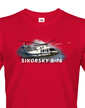 Pánské tričko Sikorsky S-76