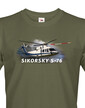 Pánské tričko Sikorsky S-76