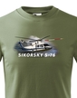 Detské tričko Sikorsky S-76
