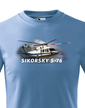 Detské tričko Sikorsky S-76