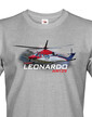 Pánské tričko Leonardo AW139 Rescue