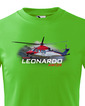 Detské tričko Leonardo AW139 Rescue