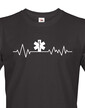 Pánske tričko pre zdravotníky s EKG
