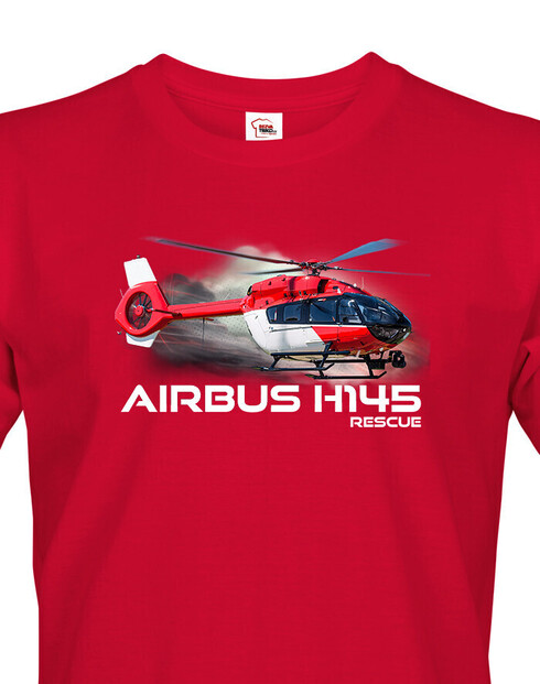 Pánské tričko Airbus Helicopters H145 Rescue
