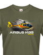Pánské tričko Airbus Helicopters H135 Rescue