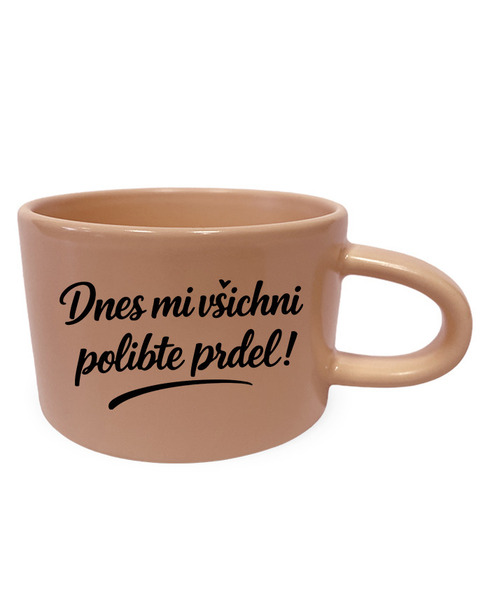 Hrnek makronka - Polibte prdel