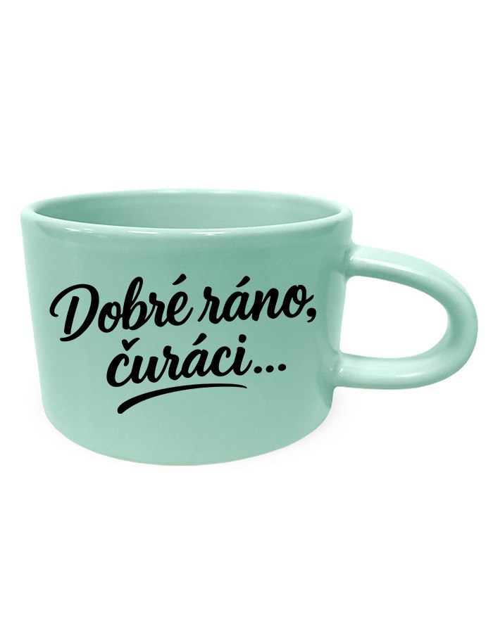 Hrnek makronka - Dobré ráno čůraci