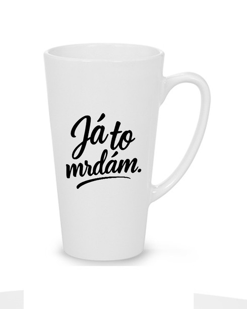 Hrnek latte 500 ml - Já to mrdám
