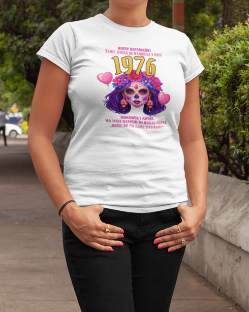 Dámské tričko k 50. narodeninám - Nepodceňuj ženu