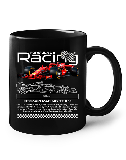 Keramický hrnček F1 - Ferrari