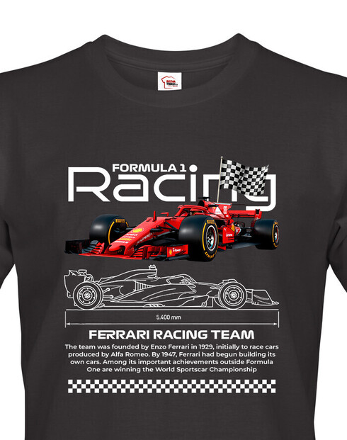 Pánské tričko F1 - Ferrari