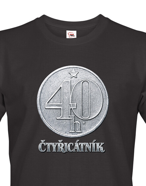 Pánske tričko štyridsiatnik