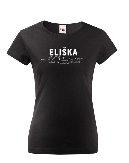 Dámske tričko k meninám Eliška