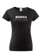 Dámske tričko k meninám Monika