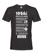 Pánské tričko narozeninové noviny 1956