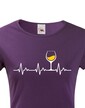 Dámske tričko Pulz vína