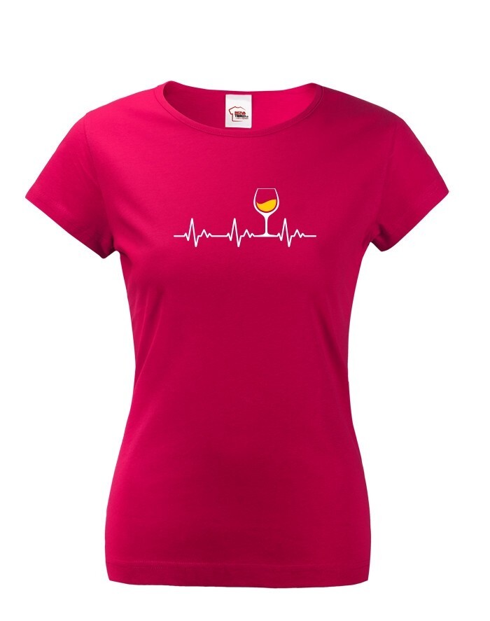 Dámske tričko Pulz vína