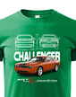 Detské tričko Dodge Challenger SRT Hellcat