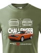 Detské tričko Dodge Challenger SRT Hellcat